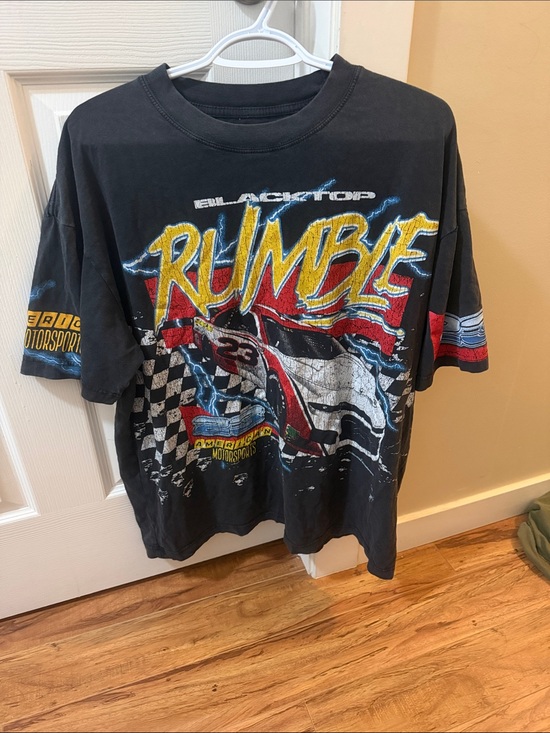 Other - RUMBLE Black Graphic Racing Tee - Kids